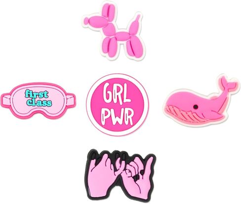 35Pcs Pink Shoe Charms for Girls Women, Shoe Pins Decoration Charm Accessories, A Wonderful Gift for Girls in Saudi Arabia