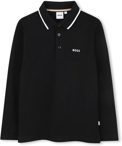 BOSS Boys Boss Boys Long Sleeve Polo in Saudi Arabia