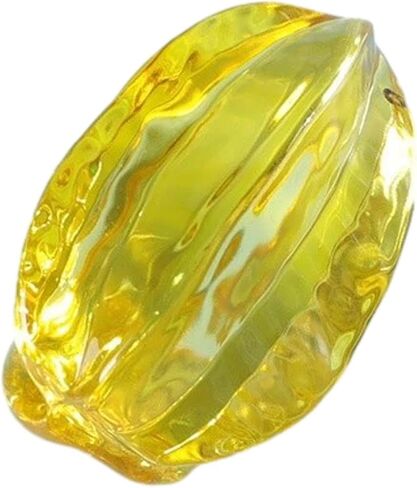 Artificial Fruit Figure Statue Sculpture Simulation Fruit Ornaments for Desktop Decoration, Persimmon in Saudi Arabia