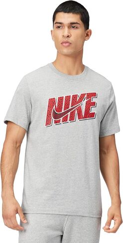 Nike Mens Sportswear Club T-Shirt (Nike Swoosh Block) in Saudi Arabia