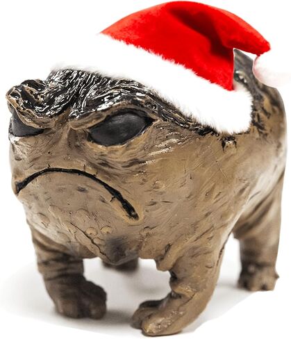 Grumpy Frog Statue, Frog Decor Figurine for Desk & Home, Weird Angry Frog Sculpture, Mini Frog Ornament, Unique Frog Gift with Box, 1pcs in Saudi Arabia