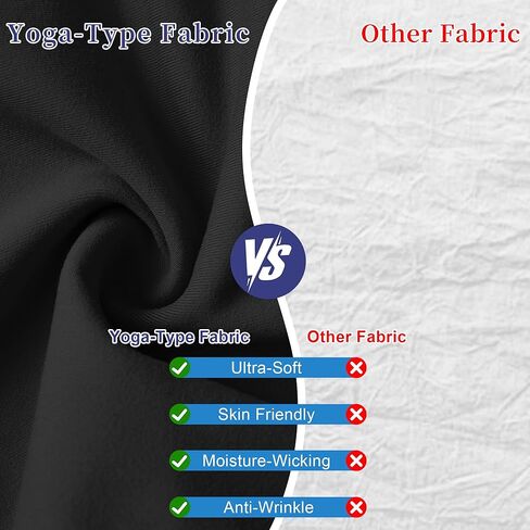 Yoga Scrub Pants for Women Jogger Style, High Rise Slim Fit Scrub Leggings with 5 Pockets, Anti-Wrinkle & Knit Yoga Waistband in Saudi Arabia