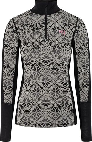 Kari Traa, Anna 1/2-Zip Top - Women's, Black, M in Saudi Arabia