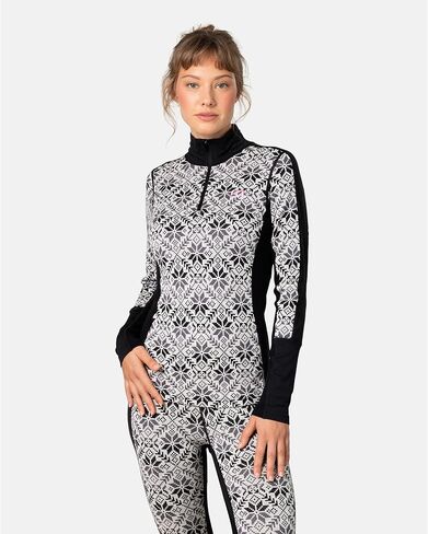 Kari Traa, Anna 1/2-Zip Top - Women's, Black, M in Saudi Arabia