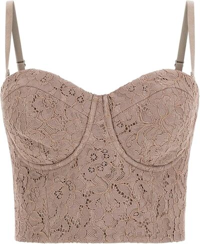 GUESS womens Sleeveless Josiane Lace Corset in Saudi Arabia