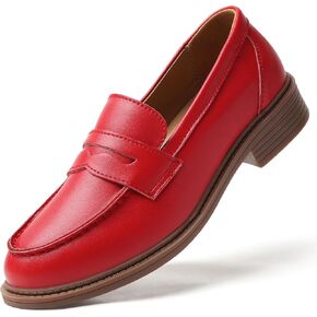 Penny Loafers for Women Non Slip Work Shoes for Women's Loafers & Slip-Ons Ladies Business Casual Shoes Driving Flats in Saudi Arabia