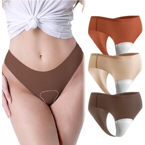 Laser Cut Seamless Workout Underwear Cotton No Show Panties Comfy No Panty Line Thongs Moisture Wicking for Women Gym in Saudi Arabia