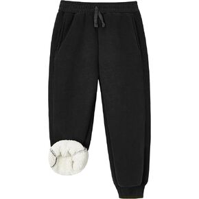 سروال Volunboy Baby Boy سروال رياضي من الصوف للأطفال الصغار للركض للأولاد من عمر 18 شهرًا إلى 6 سنوات في الخريف والشتاء in Kuwait