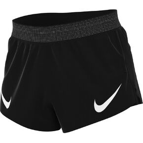 شورت الجري AeroSwift الرجالي Dri-FIT ADV مقاس 2 بوصة من Nike AeroSwift (أسود/أبيض، FN3349-010) مقاس صغير in Kuwait