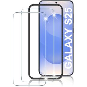 LYWHL 3 Pack for Samsung Galaxy S24 Ultra Tempered Glass Screen Protector with Easy Installation Frame, Sensitive Touch & Fingerprint Unlock, Military Grade Shatterproof Durable Bubble Free in Kuwait