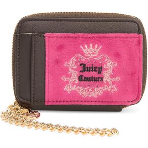 Juicy Couture Women's Square Zip Around Wallet with Wrist Strap in Kuwait