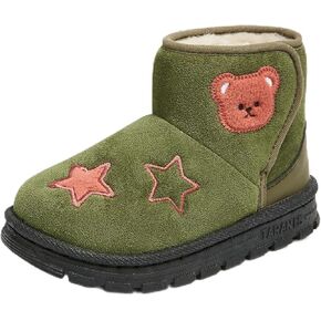 أحذية ثلج للأطفال الصغار من TARANIS للفتيات والأولاد، أحذية شتوية دافئة مقاومة للماء للطقس البارد في الهواء الطلق in Kuwait