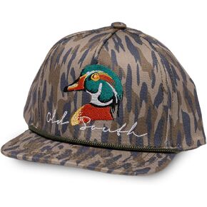 Wood Duck Head Osland Camo - Trucker Hat - Youth in Saudi Arabia