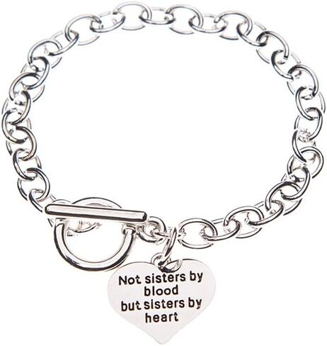 Infinity Collection Best Friends Bracelet- Not Sisters by Blood But Sisters by Heart Bracelet- Friend Jewelry- Gift for Friend Chain in Saudi Arabia