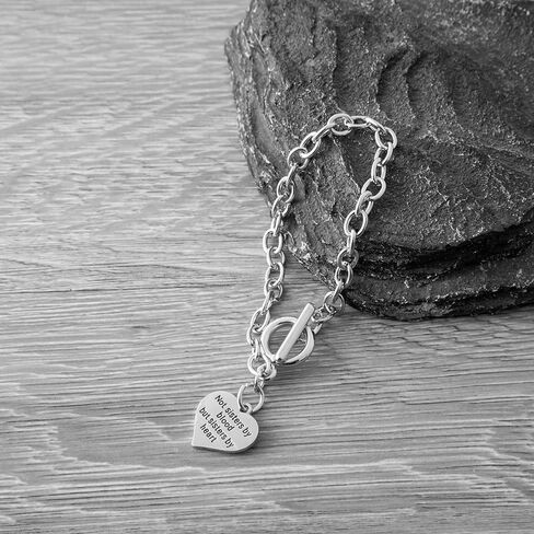 Infinity Collection Best Friends Bracelet- Not Sisters by Blood But Sisters by Heart Bracelet- Friend Jewelry- Gift for Friend Chain in Saudi Arabia