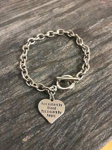 Infinity Collection Best Friends Bracelet- Not Sisters by Blood But Sisters by Heart Bracelet- Friend Jewelry- Gift for Friend Chain in Saudi Arabia
