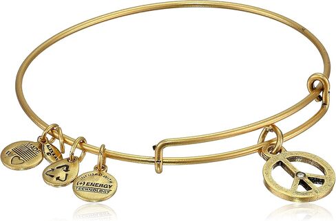 Alex and Ani Bangle Bar "World Peace" Rafaelian Expandable Bracelet, 7.75" in Saudi Arabia