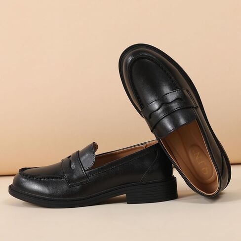Penny Loafers for Women Non Slip Work Shoes for Women's Loafers & Slip-Ons Ladies Business Casual Shoes Driving Flats in Saudi Arabia
