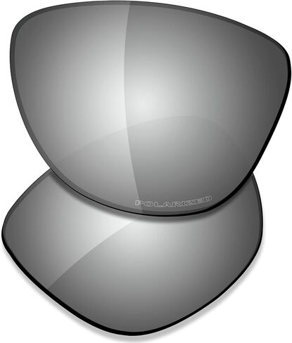 SAUCER Premium Replacement Lenses for Oakley Centerboard OX8163 55mm Eyeglasses High Definition - Chrome Metal Polarized in Saudi Arabia