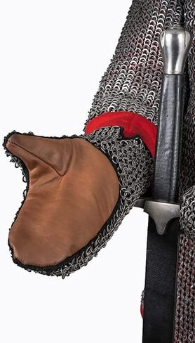 Medieval Armor Mitten Chain Mail Gloves 10 MM ID Flat Riveted with Washer in Kuwait