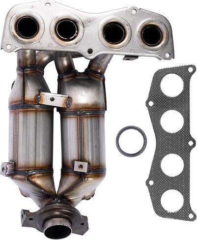 محول حفاز من الفولاذ المقاوم للصدأ يناسب تويوتا تاكوما 2.7 لتر 2000-2004 (معتمد من وكالة حماية البيئة) in Kuwait