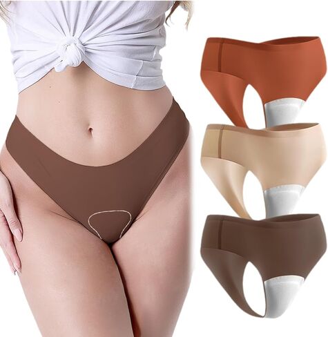 Laser Cut Seamless Workout Underwear Cotton No Show Panties Comfy No Panty Line Thongs Moisture Wicking for Women Gym in Saudi Arabia