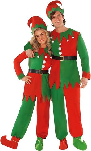 Morph Christmas Elf Costume For Women - Adult Elf Outfit, Festive Holiday Costume, Women's Christmas Attire in Saudi Arabia