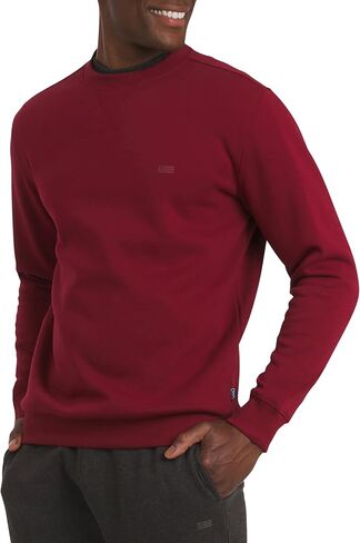 Chaps Men's Everyday Classic Casual Long Sleeve Super Soft Fleece Midweight Crewneck Sweater (S-2XL) in Saudi Arabia