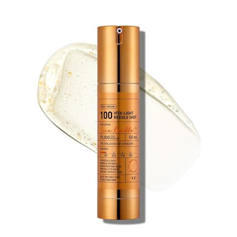 VT COSMETICS Collagen Reedle Shot 100, Firming & Elasticity Microneedling Serum, 500Da Collagen Exosome, Centella-Asiatica, Fine Lines, Soft Skin, Glass Skin, Korean Skin Booster, 1.69Fl Oz(50ml) in Saudi Arabia
