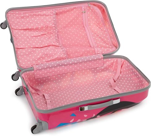 Rockland Vision Hardside Spinner Wheel Luggage, Love, 3-Piece Set (20/24/28) in Saudi Arabia