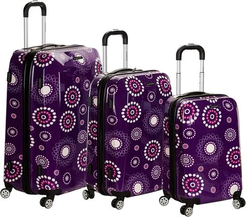 Rockland Vision Hardside Spinner Wheel Luggage, Love, 3-Piece Set (20/24/28) in Saudi Arabia