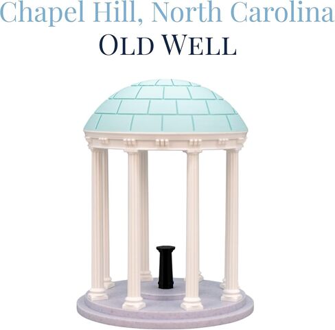 نسخة طبق الأصل ثلاثية الأبعاد من Old Well | تشابل هيل، كارولاينا الشمالية | هدية التخرج الجامعي وتذكارات المعجبين والمنزل، والسكن، وديكور المكتب لطلاب الجامعات والخريجين والخريجين in Saudi Arabia