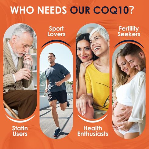 NATURE TARGET Ubiquinol CoQ10 400mg softgels with PQQ & Turmeric, High Absorption Coenzyme Q10 Supplement with ALA & Black Pepper, Antioxidant for Heart & Brain Health, Energy Production, 120 Count in Saudi Arabia