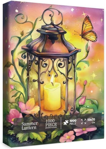 Stained Glass Flower Puzzles for Adults 1000 Pieces, Colorful Floral Garden Jigsaw Puzzle, Art Plant Puzzle in Saudi Arabia