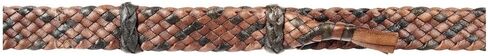 Cowboy Hat Band - Western 8 Plait Flat Kangaroo Leather - Adjustable Cowboy Hat Band for Men and Women in Saudi Arabia