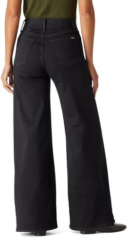 Levi Strauss Signature Gold Women's Totally Shaping Ultimate Wide Leg Mid-Rise Stretch Denim Jeans in Saudi Arabia
