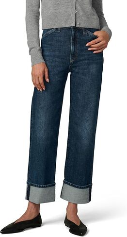 Joe's Womens The Margot High Rise Straight Leg Jean in Saudi Arabia