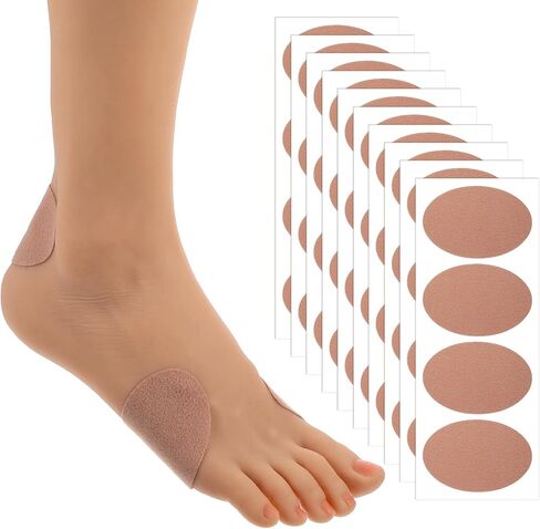 Moleskin for Feet, 40pcs Moleskin for Blisters, Moleskin Padding, Adhesive Moleskin Pads for Blisters, Shoes, Toes, Heel Blister Prevention and Reduce Friction in Saudi Arabia