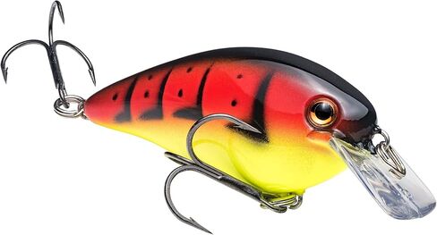 Strike King (HCKVDS1.5-598) KVD Square Bill 1.5 Fishing Lure, 598 - Chartreuse Shad, 3/8 oz, Unique Action in Saudi Arabia