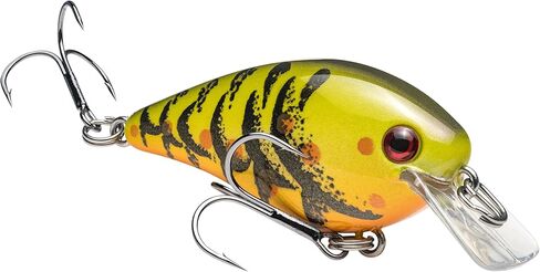 Strike King (HCKVDS1.5-598) KVD Square Bill 1.5 Fishing Lure, 598 - Chartreuse Shad, 3/8 oz, Unique Action in Saudi Arabia