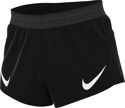 شورت الجري AeroSwift الرجالي Dri-FIT ADV مقاس 2 بوصة من Nike AeroSwift (أسود/أبيض، FN3349-010) مقاس صغير in Kuwait