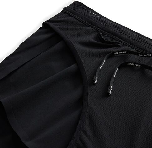شورت الجري AeroSwift الرجالي Dri-FIT ADV مقاس 2 بوصة من Nike AeroSwift (أسود/أبيض، FN3349-010) مقاس صغير in Kuwait