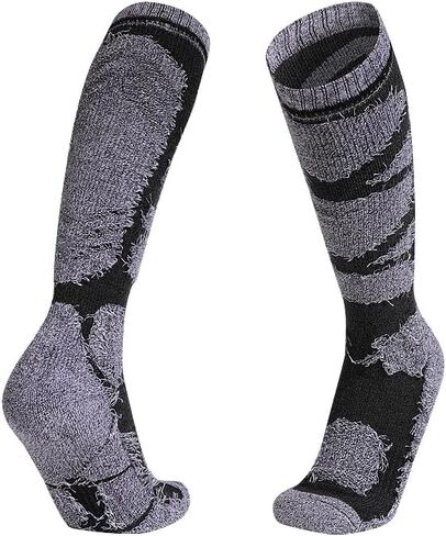 Ski Socks for Men Cold Weather Knee-high Thermal Warm Socks for Snowboarding, Snow, Hunting(Random styles) in Saudi Arabia