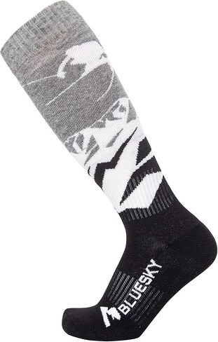 Merino Wool Ski Socks, Warm Socks for Skiing, Snowboarding, Hiking, Over The Calf, Non-Slip Cuff, for Men & Women, Sportsman in Saudi Arabia