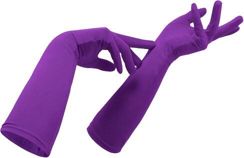قفازات Islis Spandex مطاطية متوسطة الطول للحفلات التنكرية والهالوين وإكسسوارات الأزياء التنكرية in Kuwait