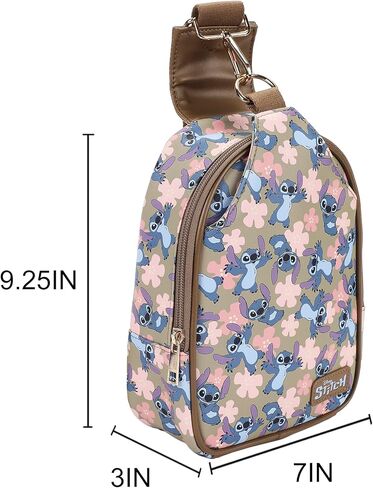 Lilo & Stitch Logo Patch Women's Fanny Pack/Sling Bag in Saudi Arabia