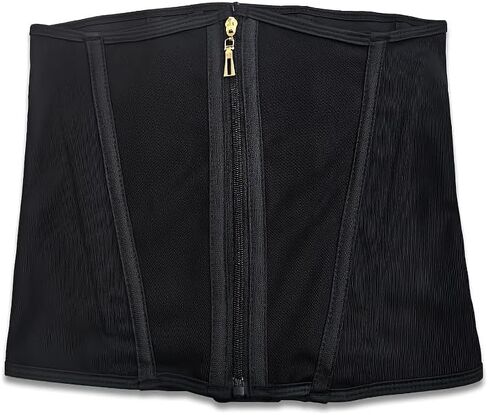 Waist Trainer for Women, Underbust Tummy Control Waist Cincher Corset Hourglass Body Shaper Zipper and Hooks Corset in Saudi Arabia
