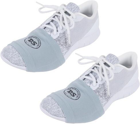 Made in USA | The Original Over Sneaker Dance Socks | Smooth Floors (2 Pairs) (Black) in Kuwait