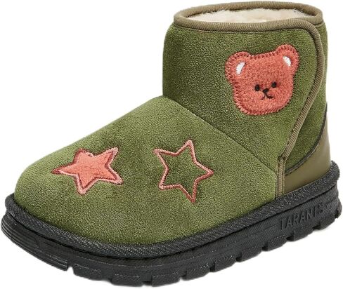 أحذية ثلج للأطفال الصغار من TARANIS للفتيات والأولاد، أحذية شتوية دافئة مقاومة للماء للطقس البارد في الهواء الطلق in Kuwait