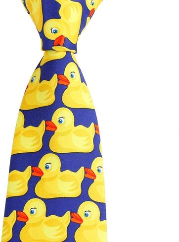 Foetest Tie Accessary Cosplay Bow Tie Yellow Duck Necktie Business Suit Neckwear Accessories Show Wedding Tie in Saudi Arabia